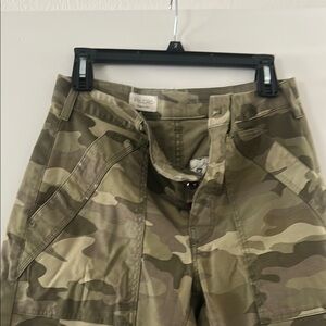 Pilcro camo slight barrel pants